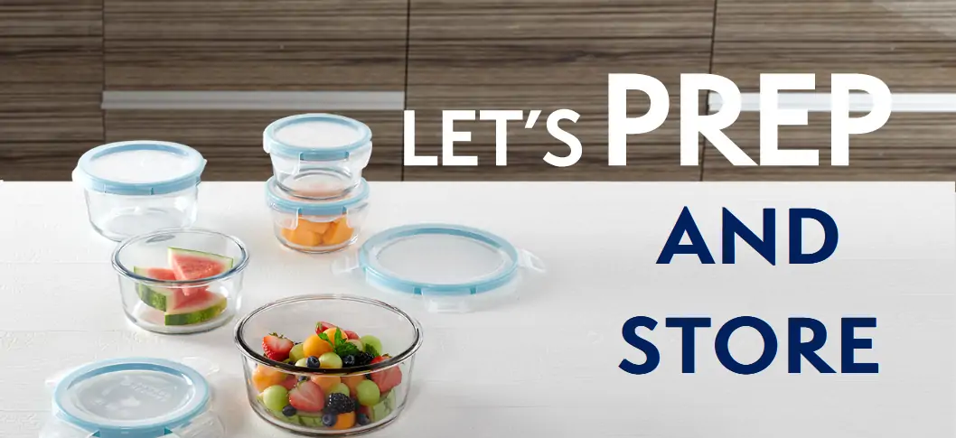 PYREX Multisize BPA-Free Food Storage Container in the Food