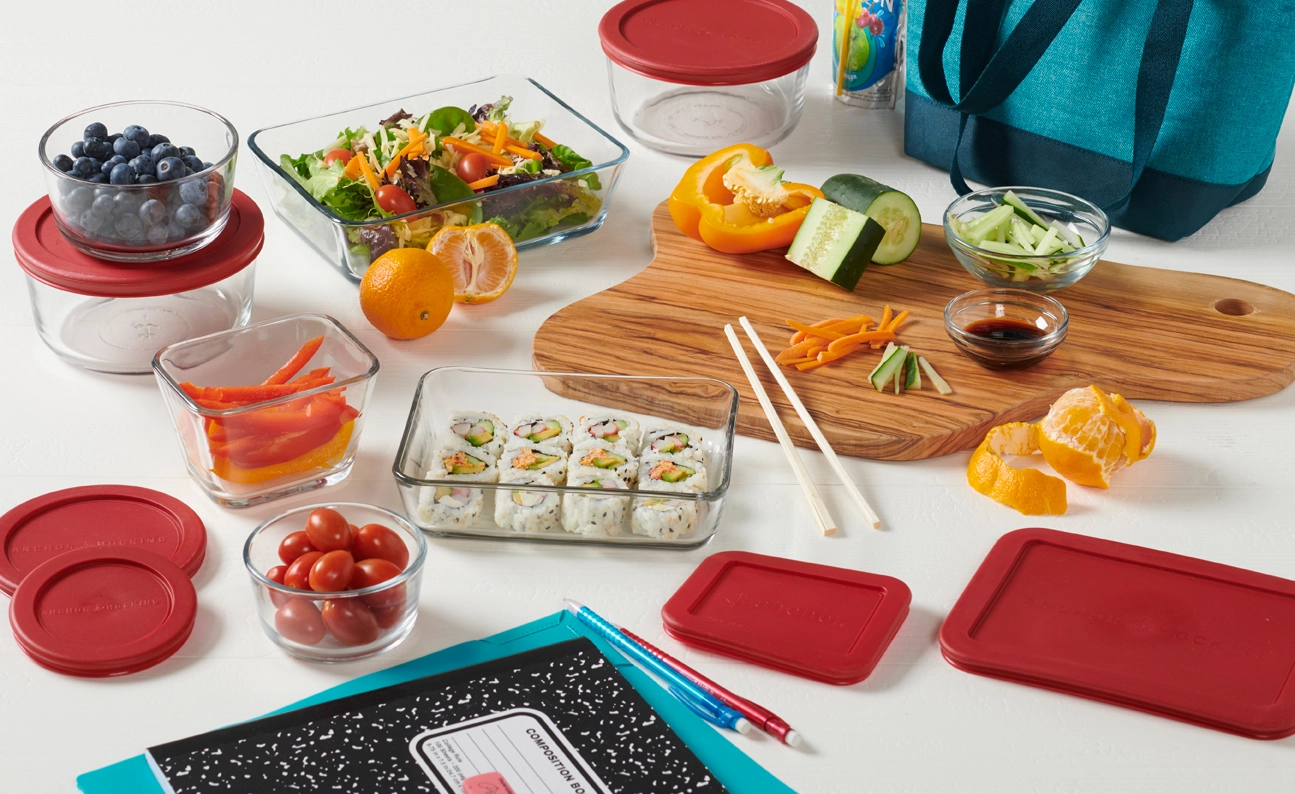 Back-to-School Lunch Ideas with Anchor Hocking Food Storage Containers -  Anchor Hocking