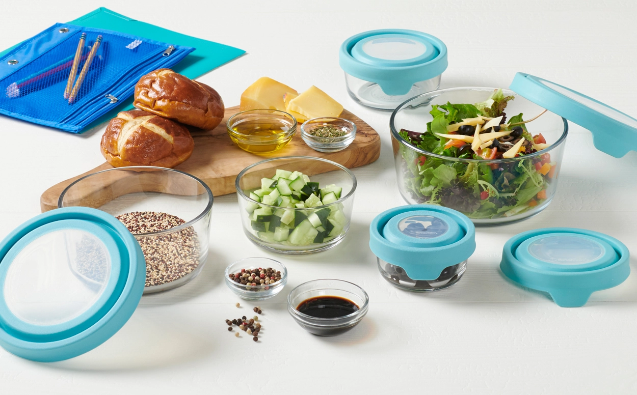 Lunch Box, Versatile Food Storage Container Rectangle Shape