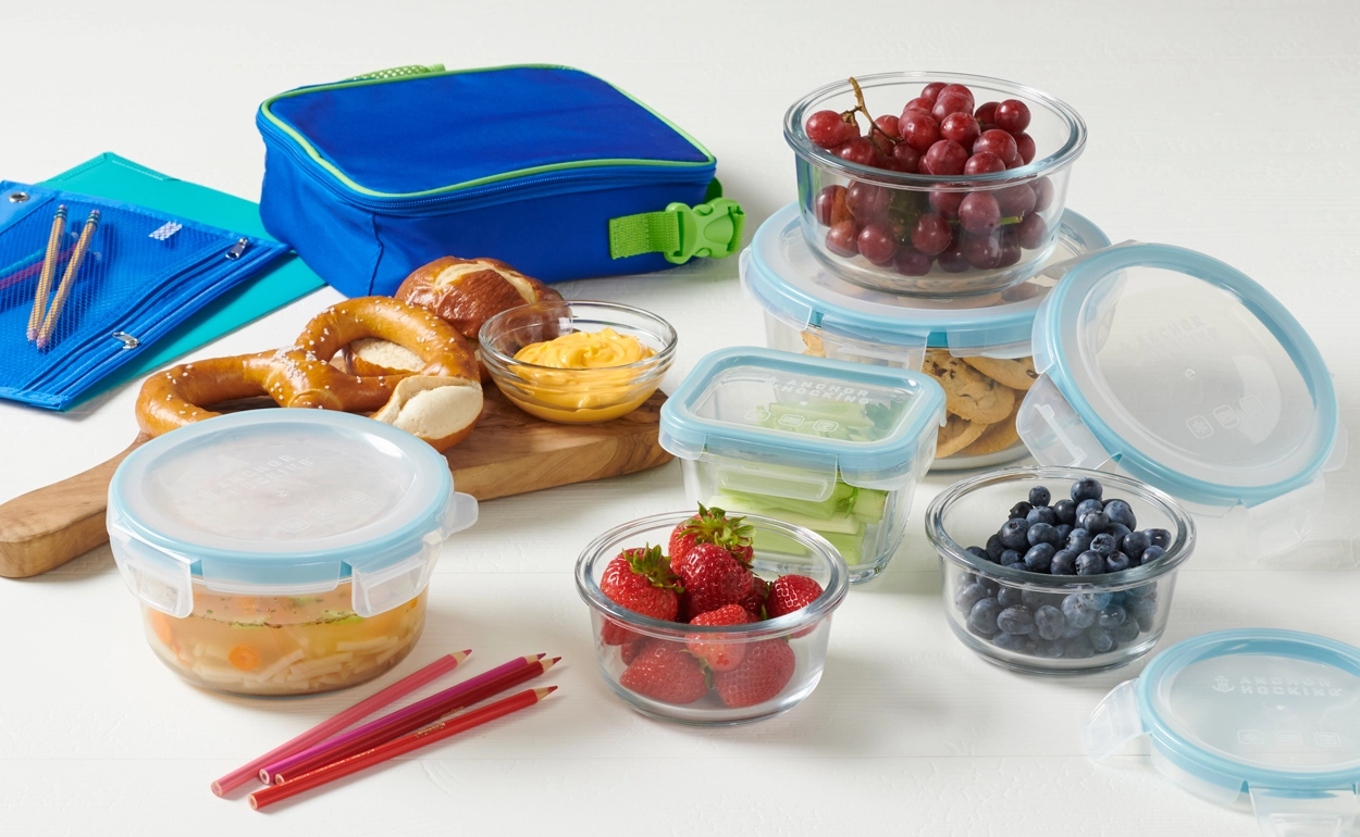 Back-to-School Lunch Ideas with Anchor Hocking Food Storage